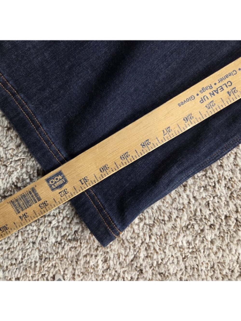 Duluth Trading Jeans Men's 48x32 Flex Ballroom Straight Denim Work - Picture 4 of 6